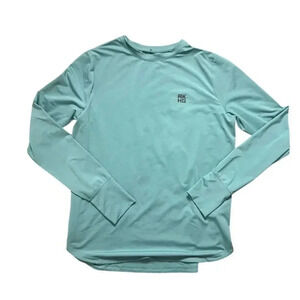 Alaskan Hardgear Women's Blue Button-Up Shirt M Long Sleeve Casual